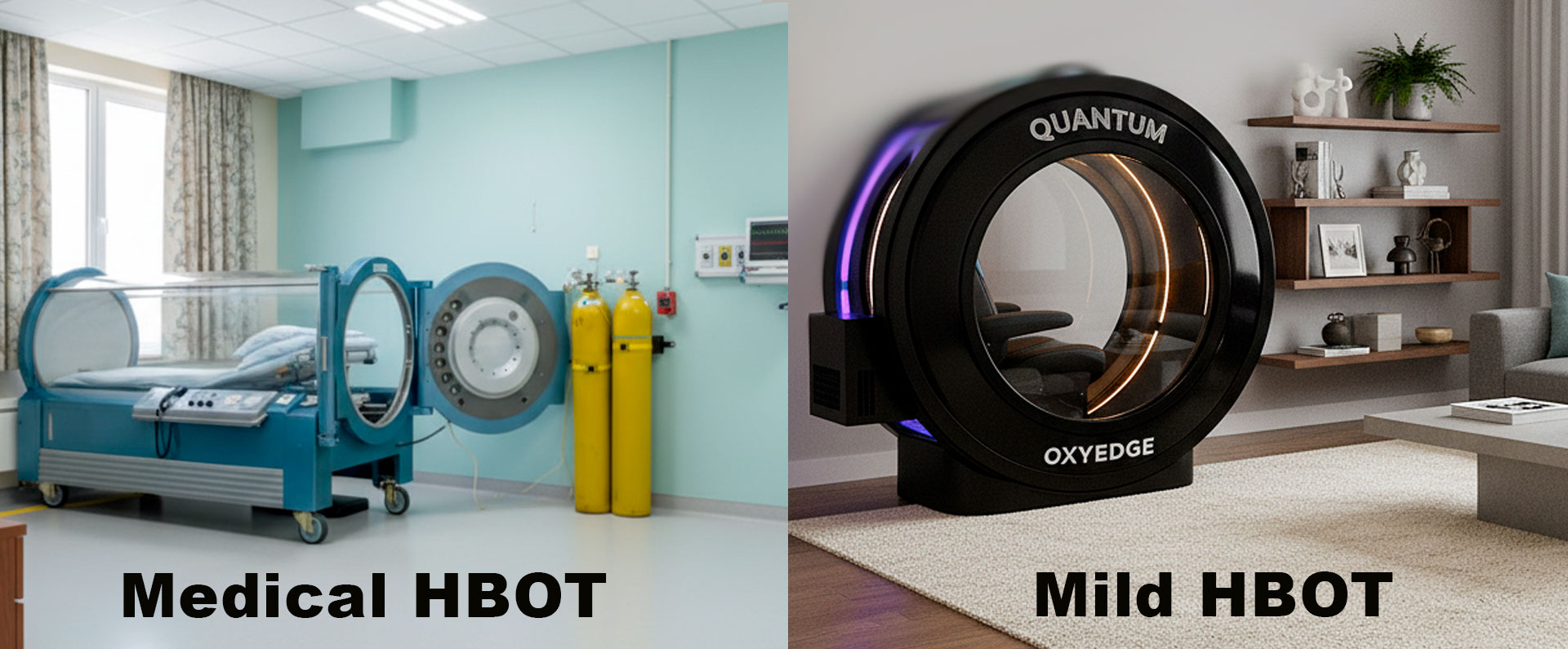 Understanding the Difference Between Mild and Medical mHBOT