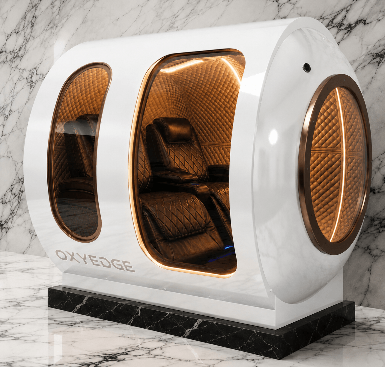 OxyEdge Enclave 2-Person Hard Shell Hyperbaric Chamber 2.0 ATA
