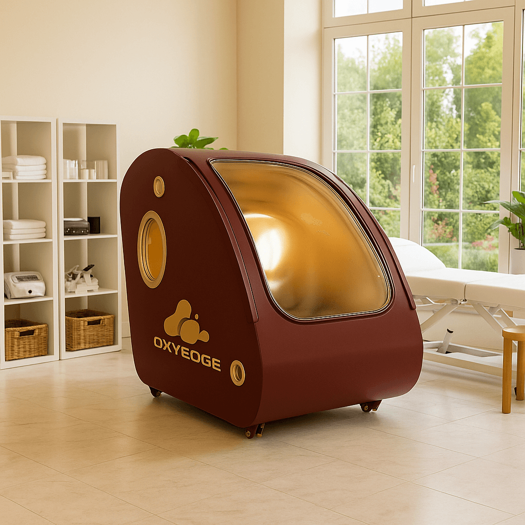 OxyEdge Revive Sitting Hard Shell Hyperbaric Chamber 2.0 ATA