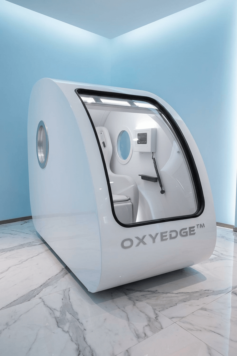 OxyEdge Core Sitting Hard Shell Hyperbaric Chamber 2.0 ATA