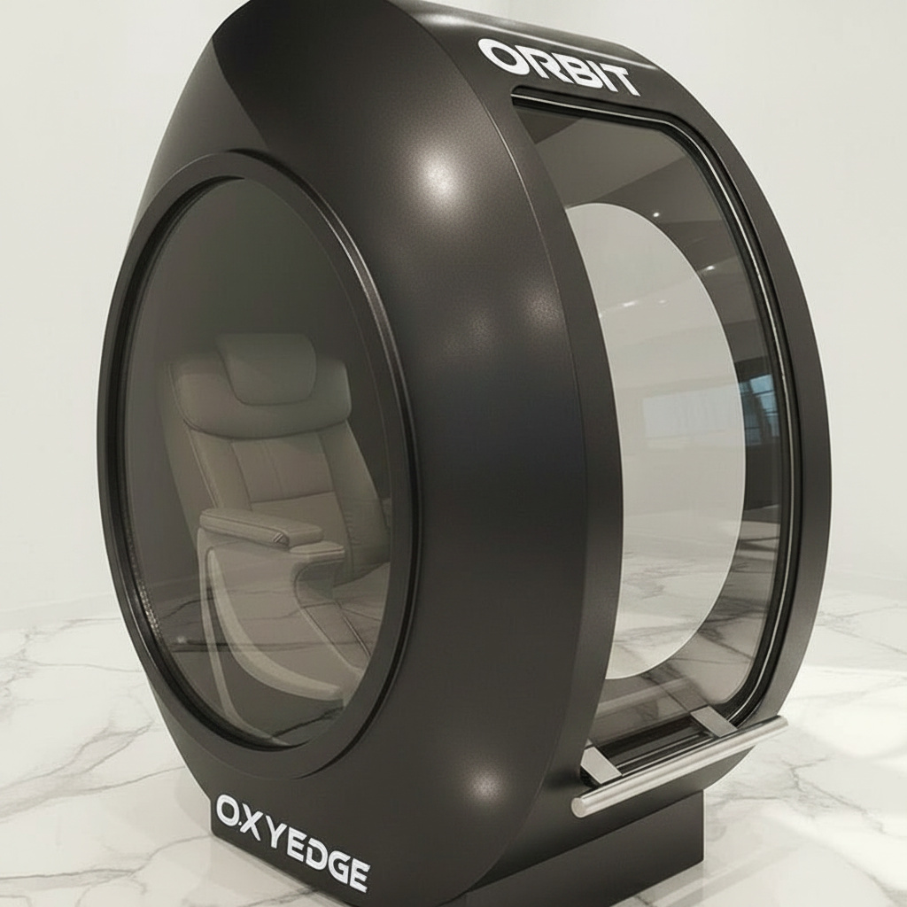 OxyEdge Orbit V3 Sitting Hard Shell Hyperbaric Chamber 2.0 ATA